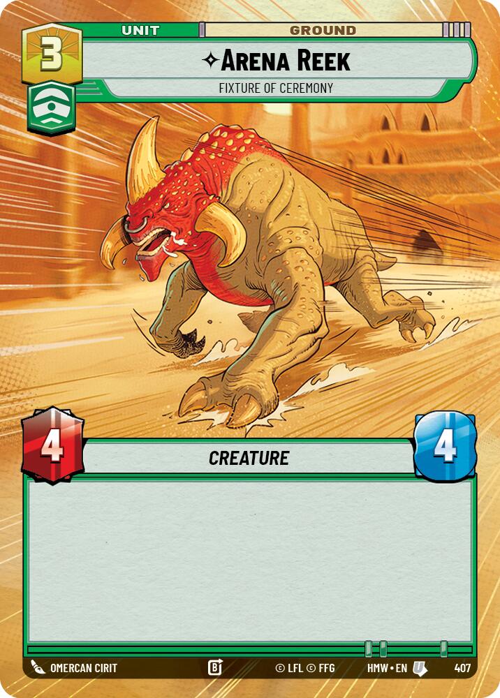 Arena Reek - Fixture of Ceremony (407) (Hyperspace) (407) [Homeworlds] | Cards and Coasters CA