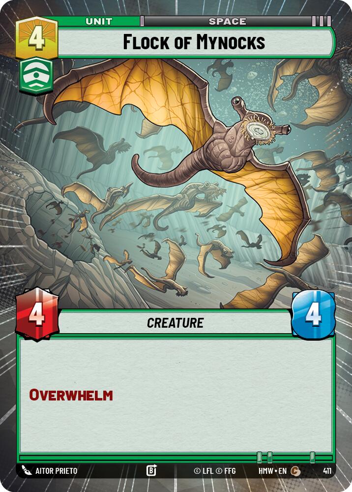 Flock of Mynocks (411) (Hyperspace) (411) [Homeworlds] | Cards and Coasters CA