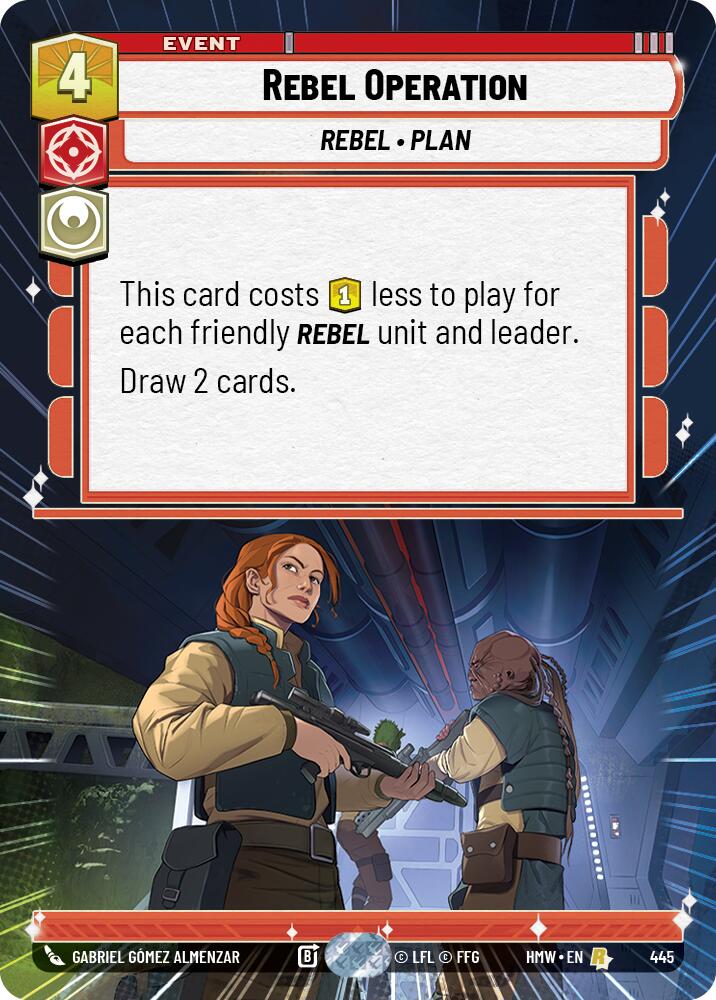 Rebel Operation (445) (Hyperspace) (445) [Homeworlds] | Cards and Coasters CA