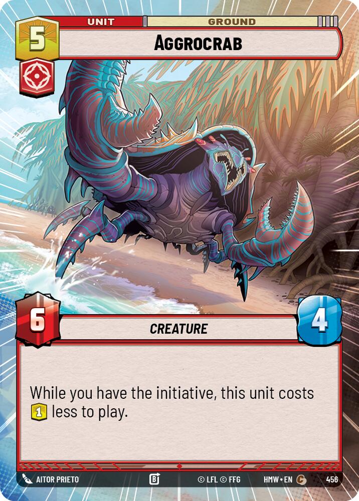 Aggrocrab (456) (Hyperspace) (456) [Homeworlds] | Cards and Coasters CA