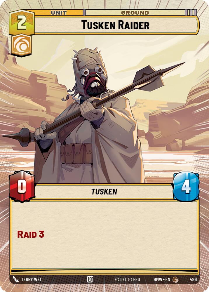 Tusken Raider (496) (Hyperspace) (496) [Homeworlds] | Cards and Coasters CA
