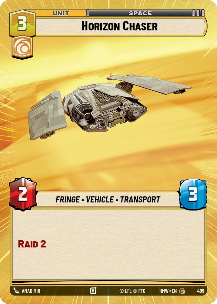 Horizon Chaser (499) (Hyperspace) (499) [Homeworlds] | Cards and Coasters CA