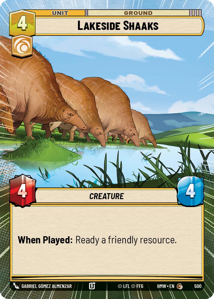 Lakeside Shaaks (500) (Hyperspace) (500) [Homeworlds] | Cards and Coasters CA