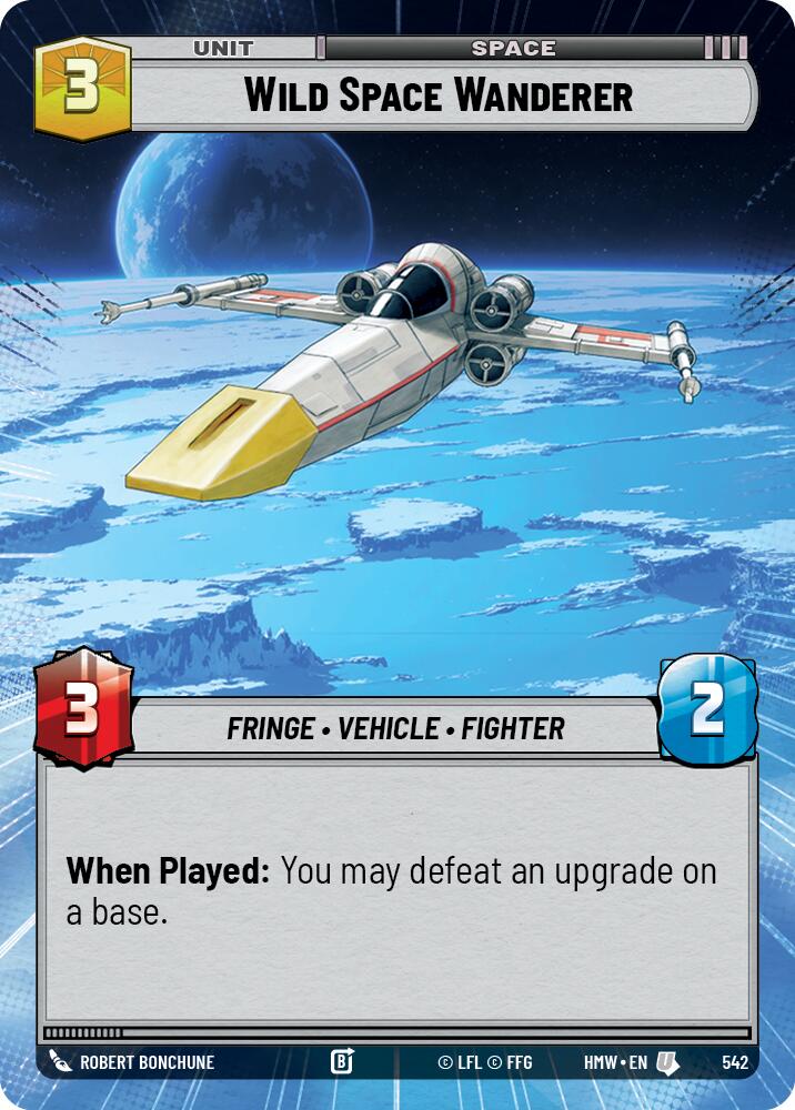 Wild Space Wanderer (542) (Hyperspace) (542) [Homeworlds] | Cards and Coasters CA