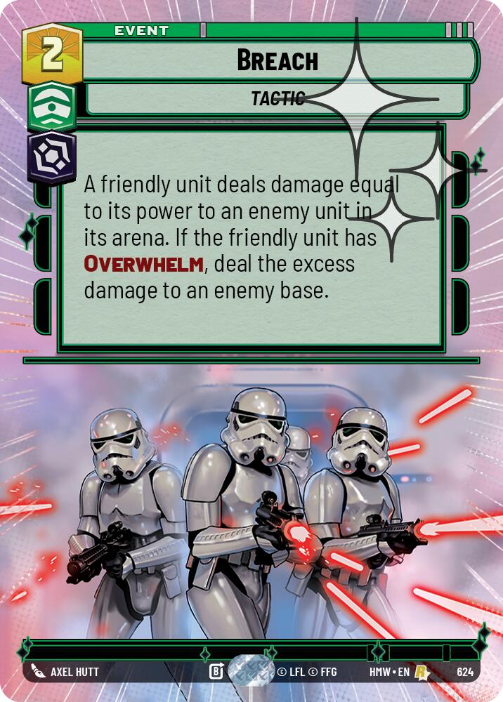 Breach (624) (Hyperspace Foil) (624) [Homeworlds] | Cards and Coasters CA