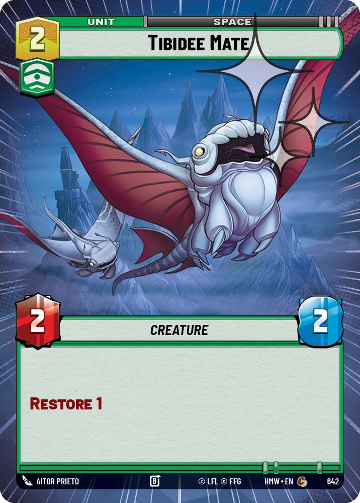 Tibidee Mate (642) (Hyperspace Foil) (642) [Homeworlds] | Cards and Coasters CA
