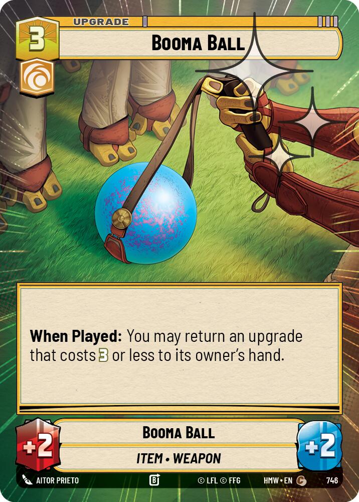 Booma Ball (746) (Hyperspace Foil) (746) [Homeworlds] | Cards and Coasters CA