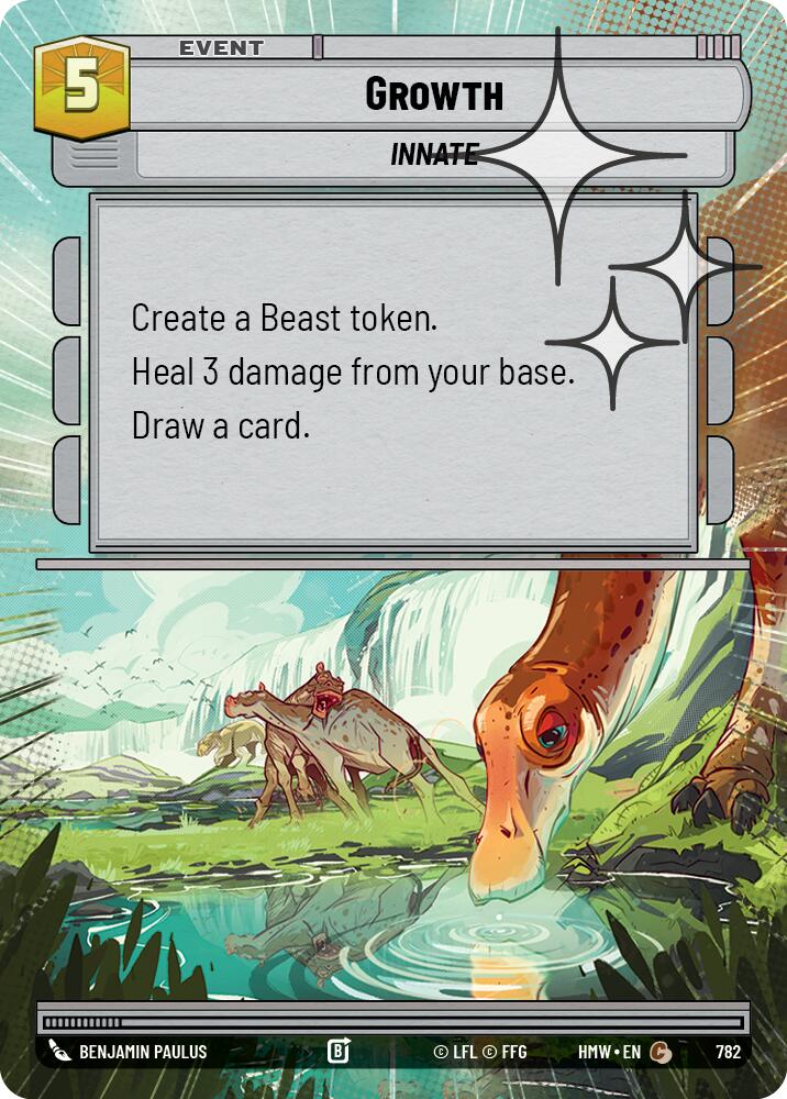 Growth (782) (Hyperspace Foil) (782) [Homeworlds] | Cards and Coasters CA