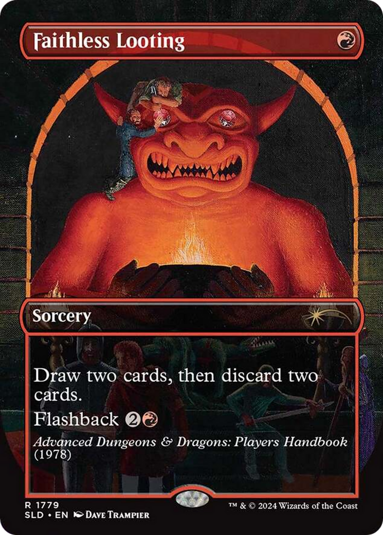 Faithless Looting [Secret Lair Drop Series] | Cards and Coasters CA