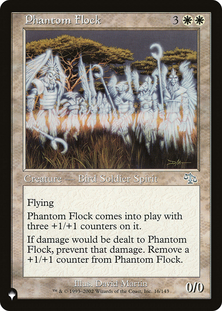 Phantom Flock [The List Reprints] | Cards and Coasters CA