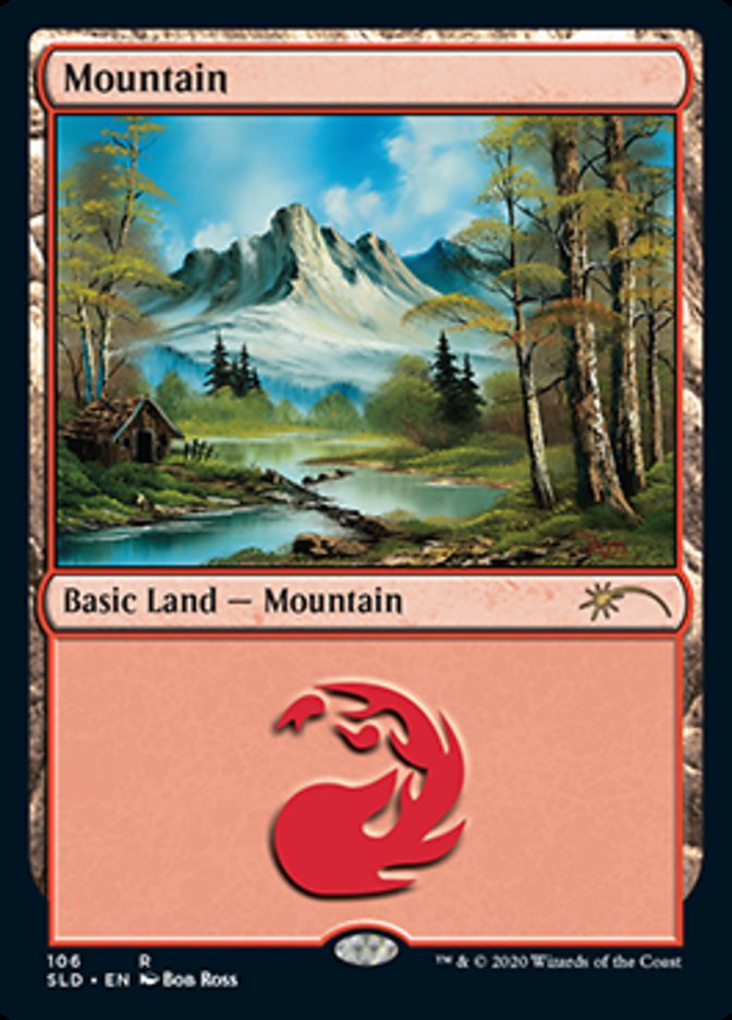 Mountain (106) [Secret Lair Drop Series] | Cards and Coasters CA