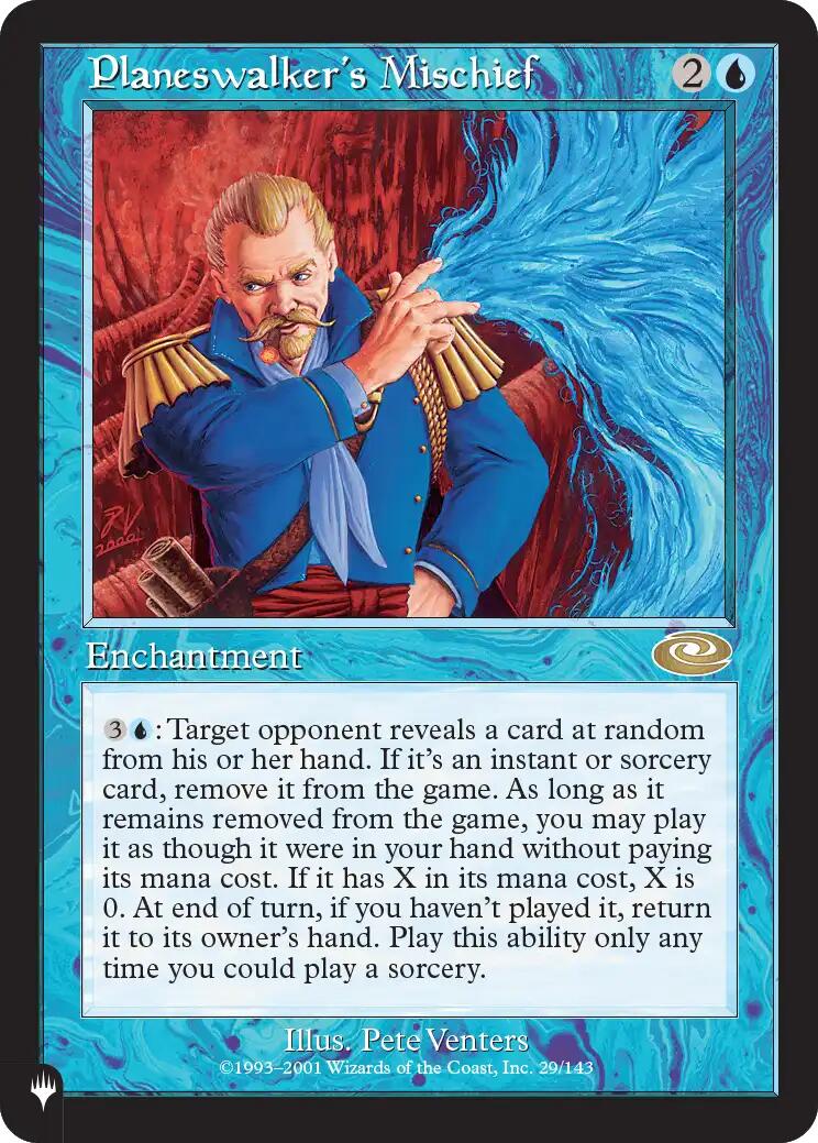 Planeswalker's Mischief [The List] | Cards and Coasters CA