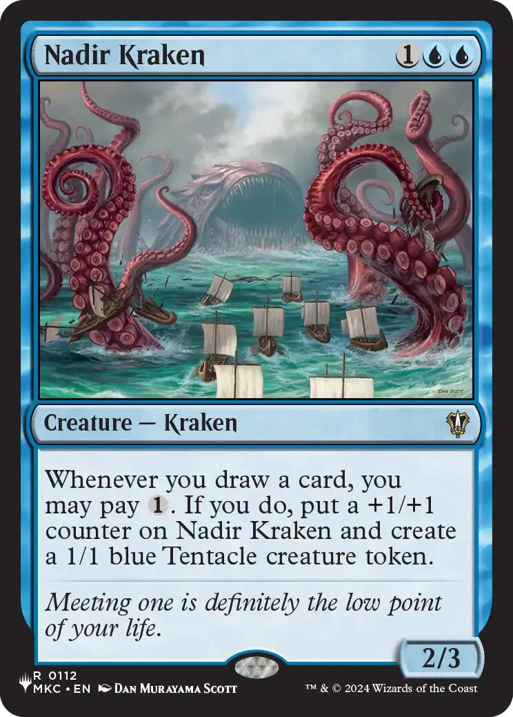 Nadir Kraken [The List] | Cards and Coasters CA