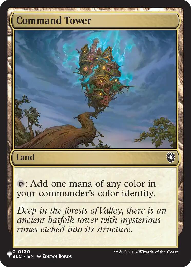 Command Tower (BLC) [The List] | Cards and Coasters CA