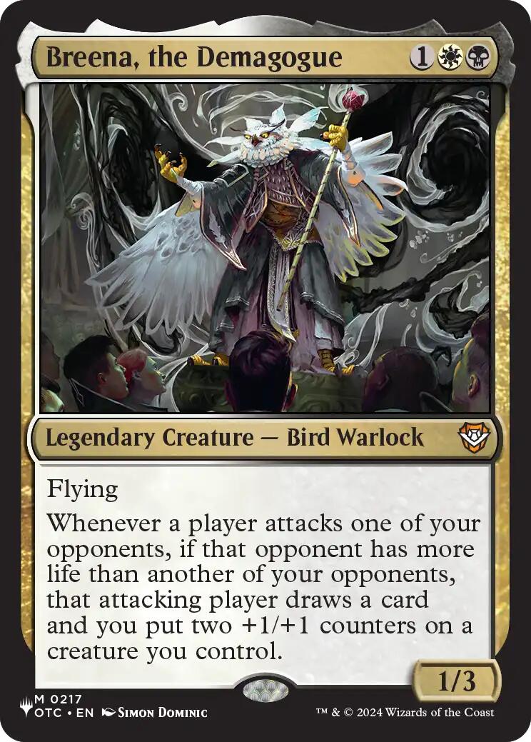 Breena, the Demagogue [The List] | Cards and Coasters CA