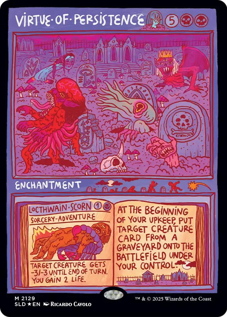 Virtue of Persistence [Secret Lair Drop Series] | Cards and Coasters CA