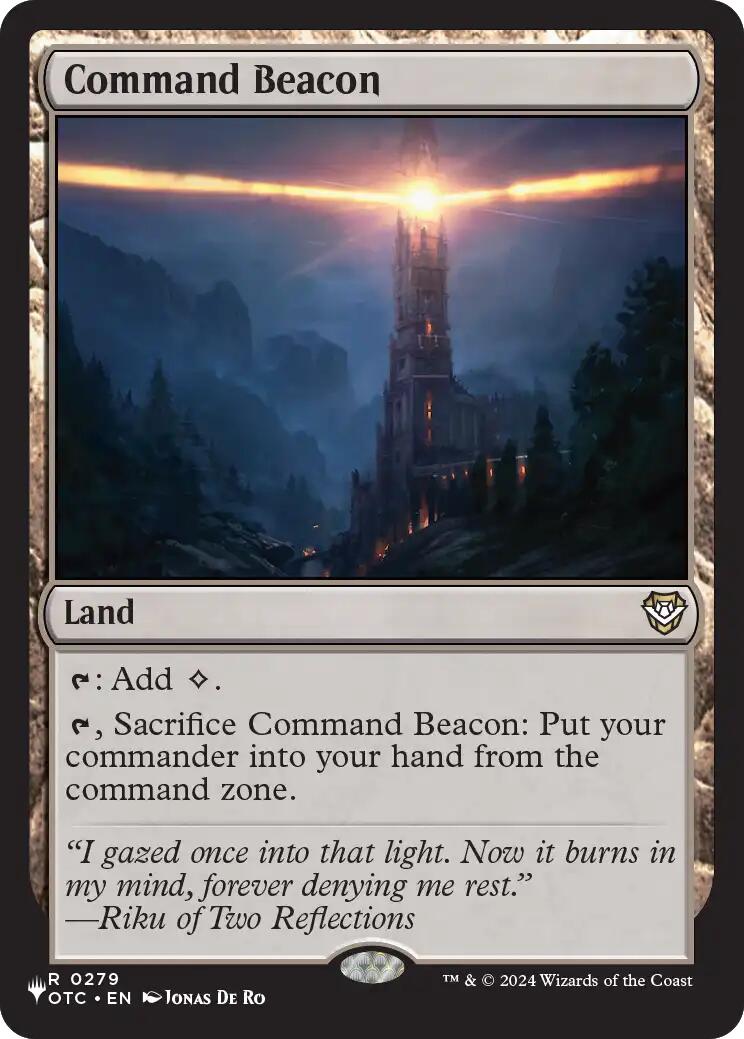 Command Beacon (OTC) [The List] | Cards and Coasters CA