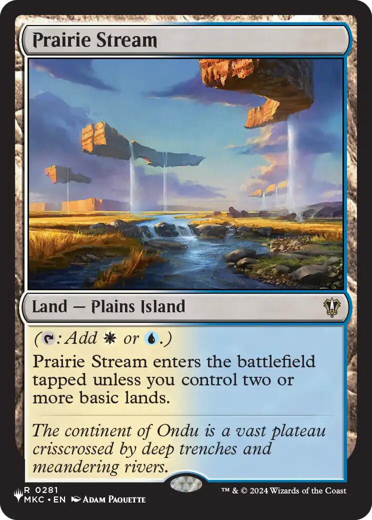 Prairie Stream [The List] | Cards and Coasters CA