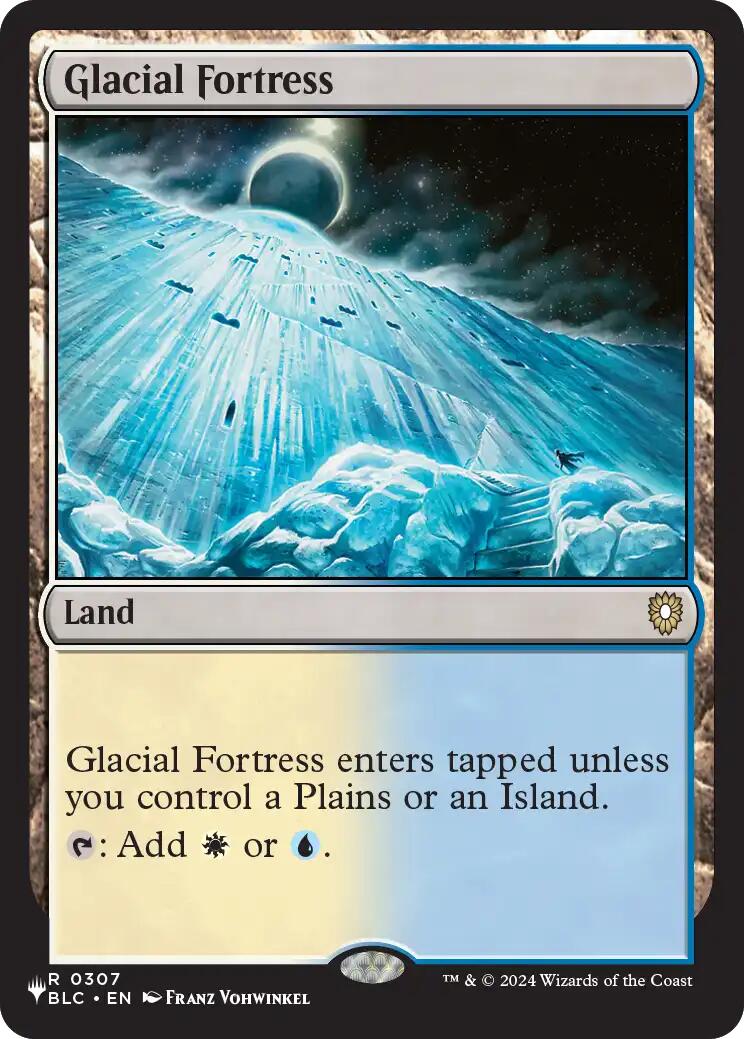 Glacial Fortress [The List] | Cards and Coasters CA