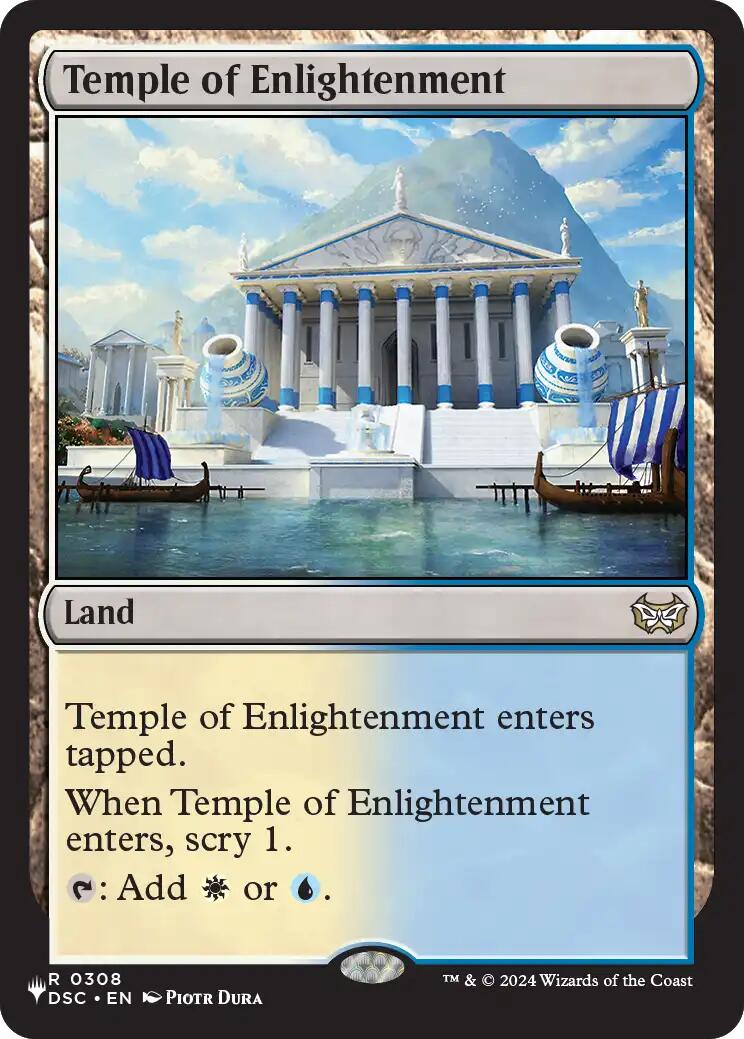 Temple of Enlightenment [The List] | Cards and Coasters CA