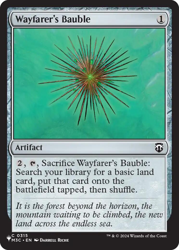 Wayfarer's Bauble (M3C) [The List] | Cards and Coasters CA