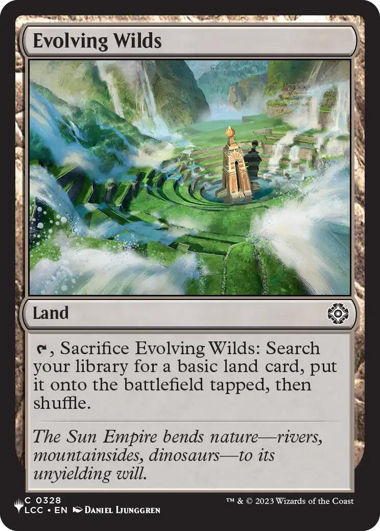 Evolving Wilds (LCC) [The List] | Cards and Coasters CA