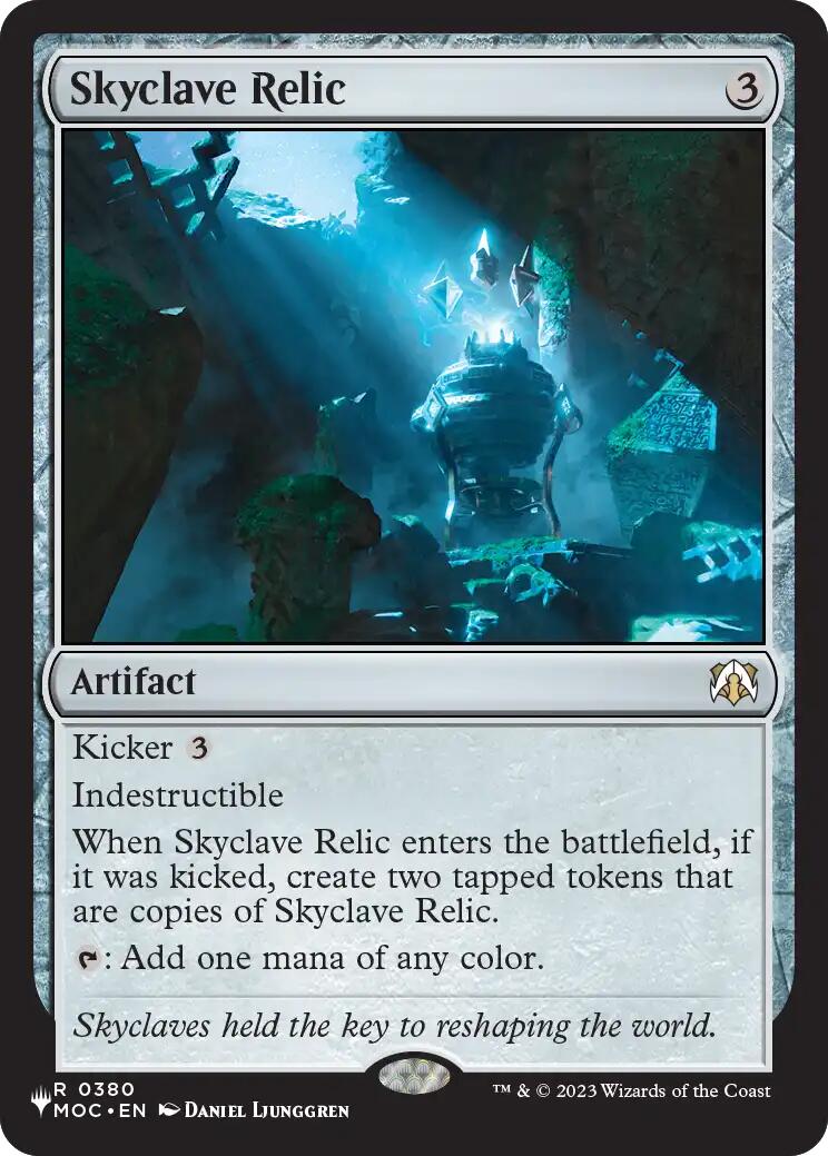 Skyclave Relic [The List] | Cards and Coasters CA