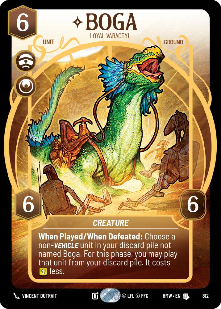 Boga - Loyal Varactyl (812) (Prestige) (812) [Homeworlds] | Cards and Coasters CA