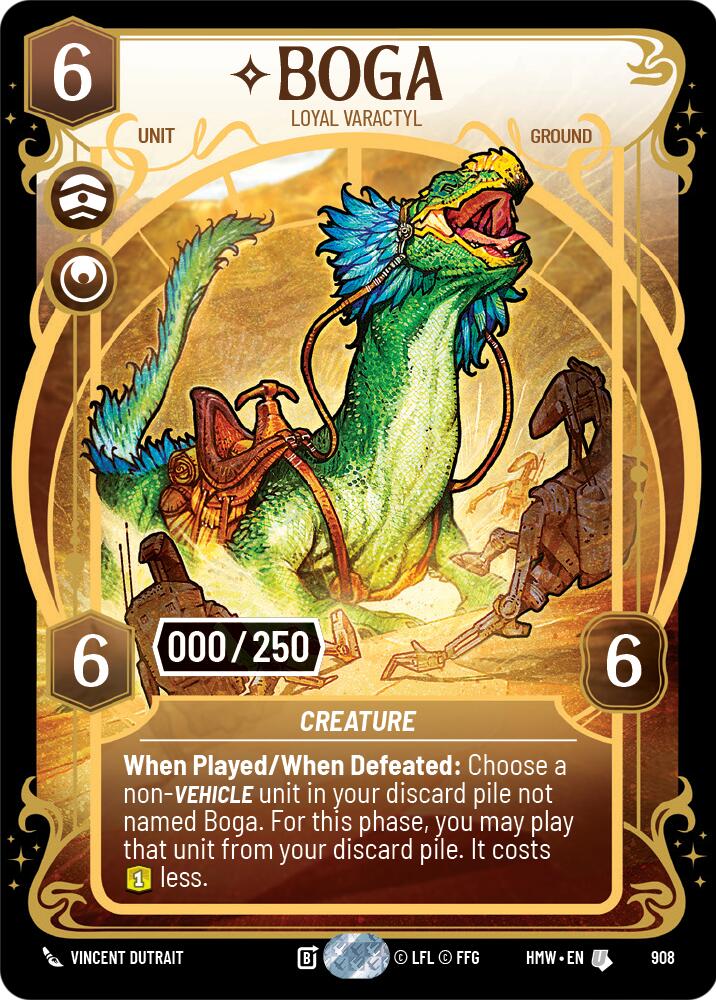 Boga - Loyal Varactyl (908) (Serialized) (908) [Homeworlds] | Cards and Coasters CA