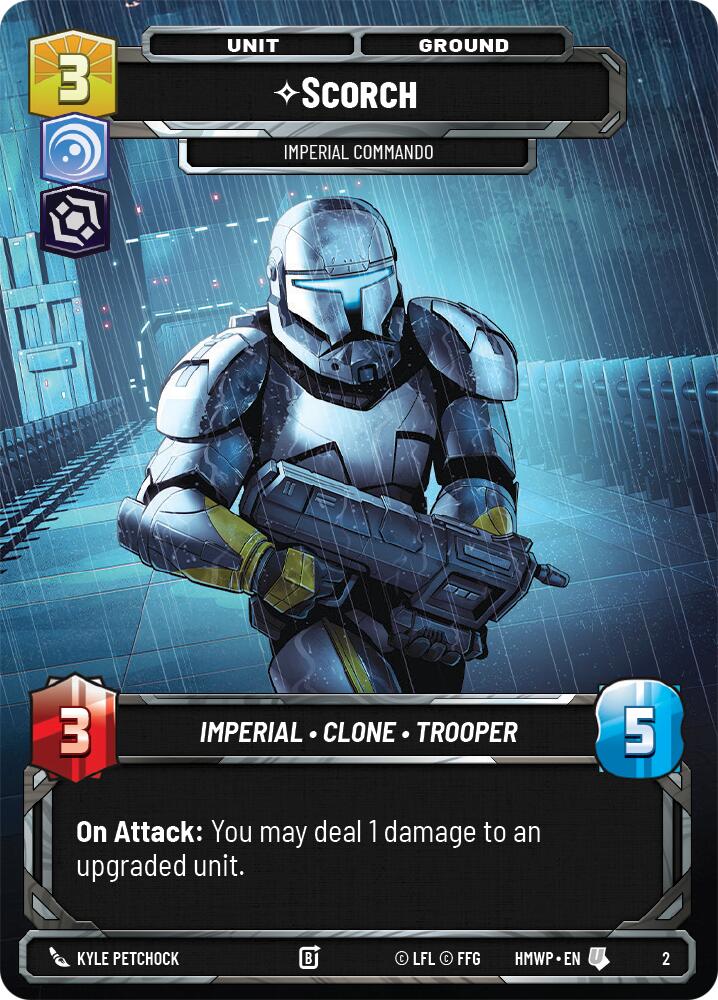 Scorch - Imperial Commando (2) (2) [Homeworlds: Weekly Play] | Cards and Coasters CA
