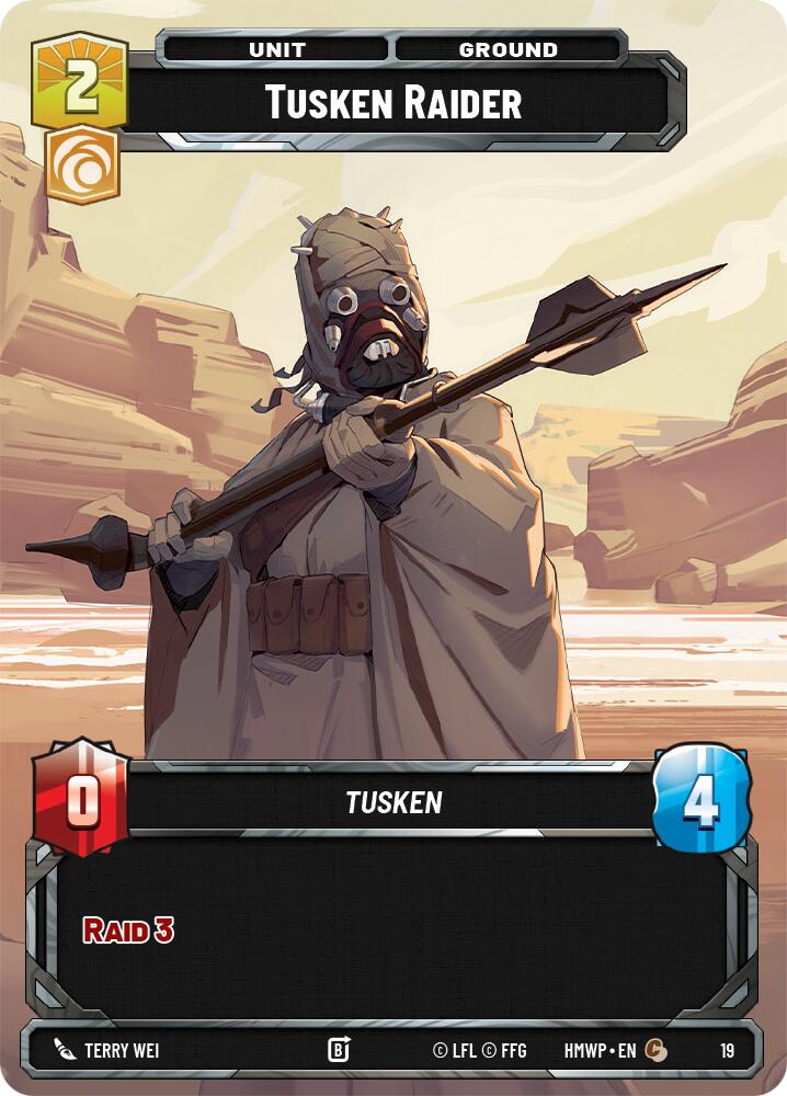Tusken Raider (19) (19) [Homeworlds: Weekly Play] | Cards and Coasters CA