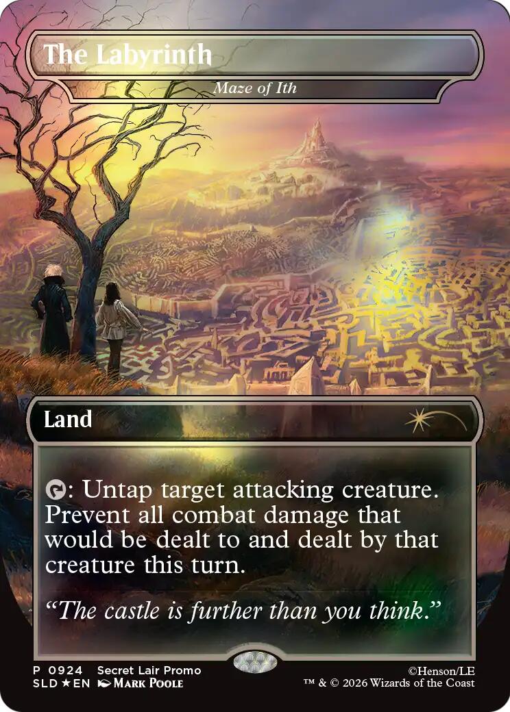 The Labyrinth - Maze of Ith [Secret Lair Drop Series] | Cards and Coasters CA