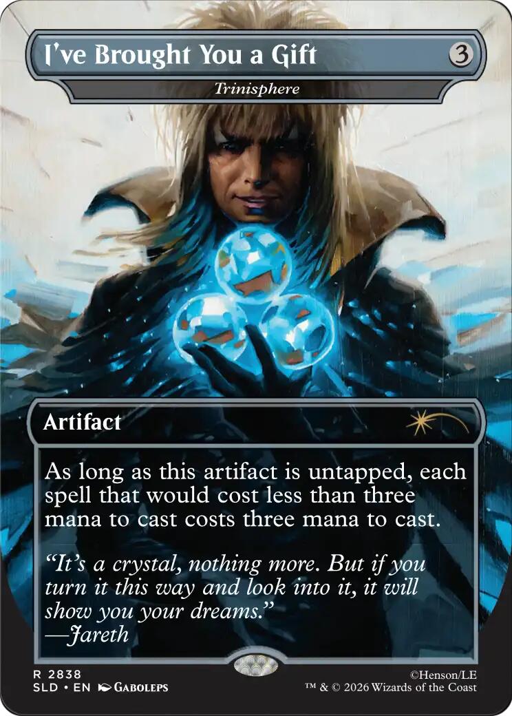 I've Brought You a Gift - Trinisphere [Secret Lair Drop Series] | Cards and Coasters CA