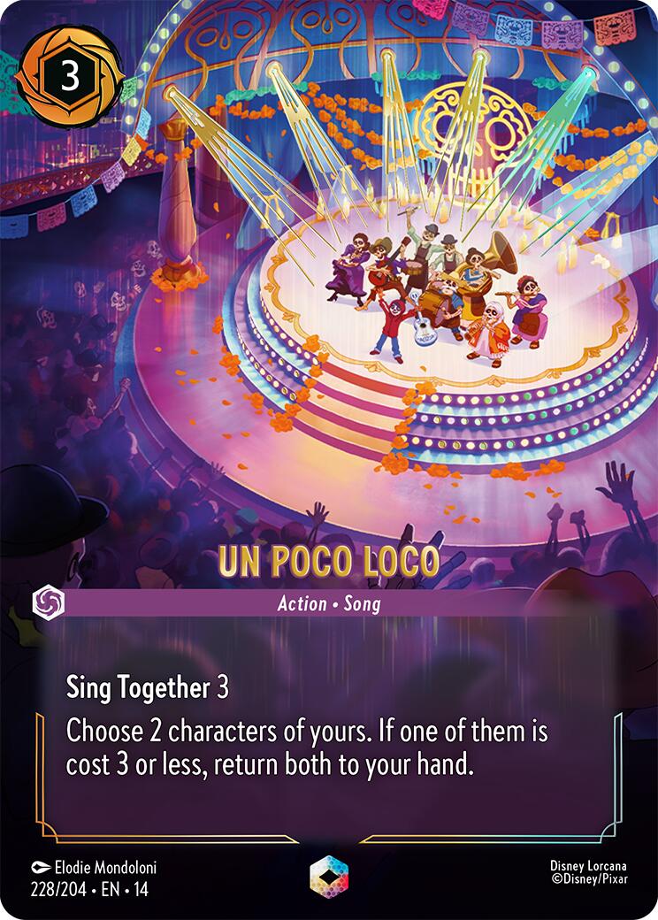 Un Poco Loco (Enchanted) (228/204) [Hyperia City] | Cards and Coasters CA