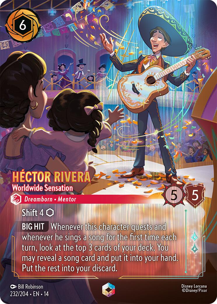 Hector Rivera - Worldwide Sensation (Enchanted) (232/204) [Hyperia City] | Cards and Coasters CA