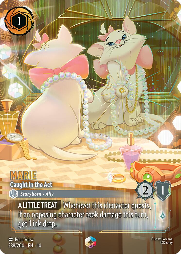 Marie - Caught in the Act (Enchanted) (238/204) [Hyperia City] | Cards and Coasters CA