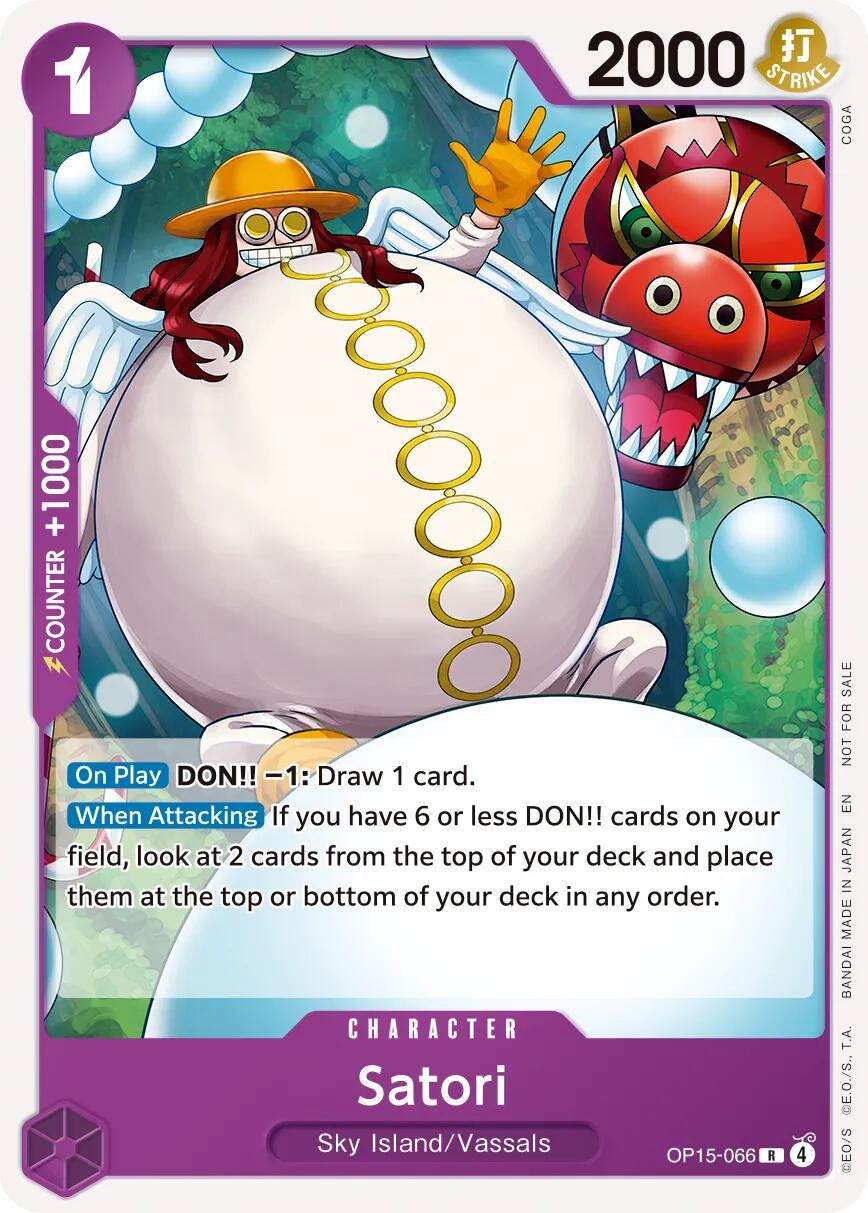 Satori (Tournament Pack 2026 Vol. 4) [One Piece Promotion Cards] | Cards and Coasters CA
