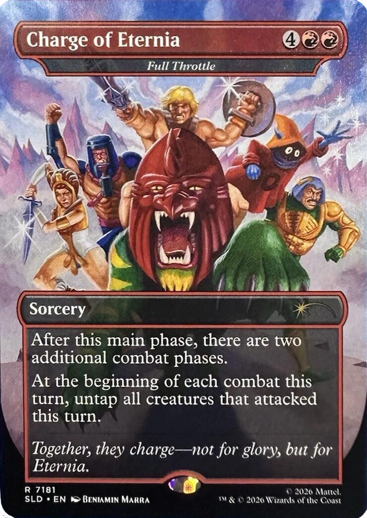 Charge of Eternia - Full Throttle [Secret Lair Drop Series] | Cards and Coasters CA