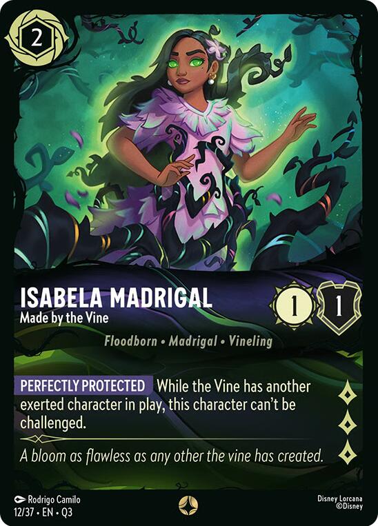 Isabela Madrigal - Made by the Vine (12/37) [Illumineer's Quest: The Great Hunny Rescue] | Cards and Coasters CA