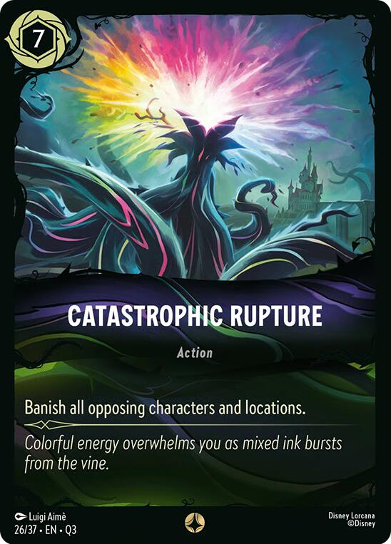 Catastrophic Rupture (26/37) [Illumineer's Quest: The Great Hunny Rescue] | Cards and Coasters CA