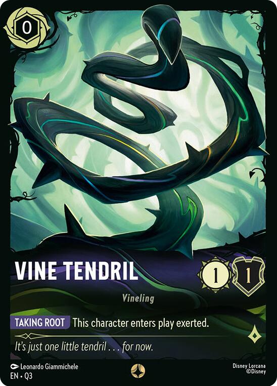 Vine Tendril [Illumineer's Quest: The Great Hunny Rescue] | Cards and Coasters CA