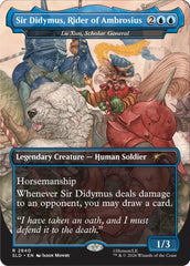 Sir Didymus, Rider of Ambrosius - Lu Xun, Scholar General [Secret Lair Drop Series] | Cards and Coasters CA