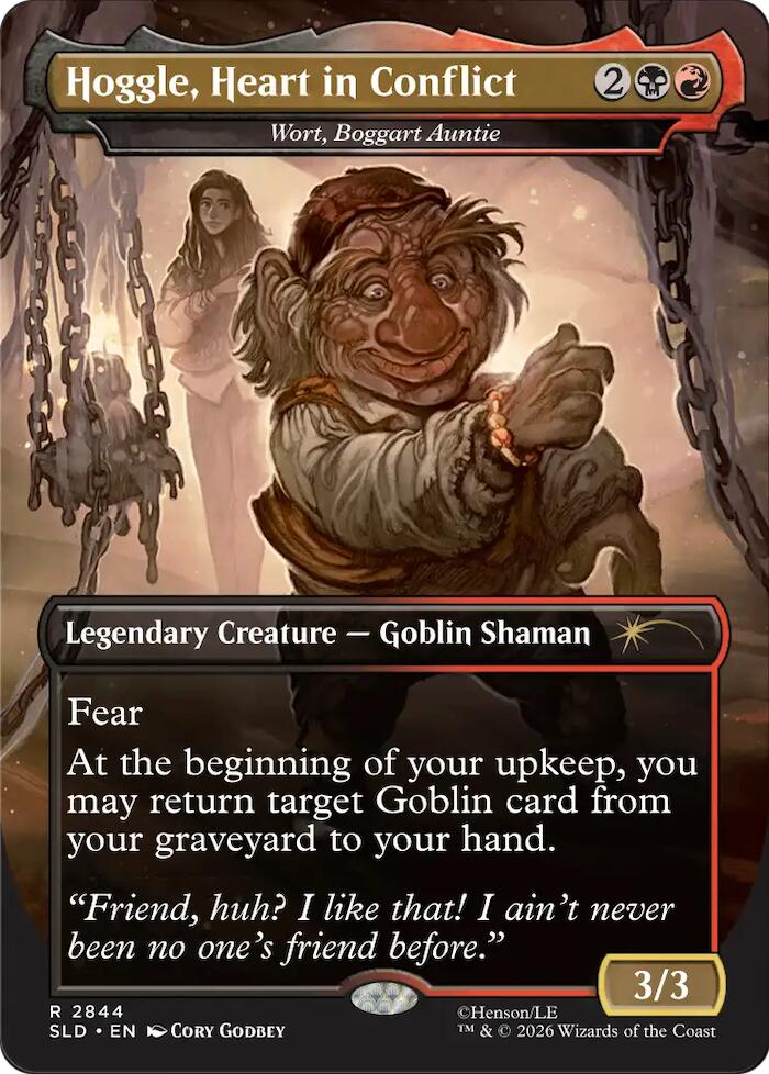 Hoggle, Heart in Conflict - Wort, Boggart Auntie [Secret Lair Drop Series] | Cards and Coasters CA