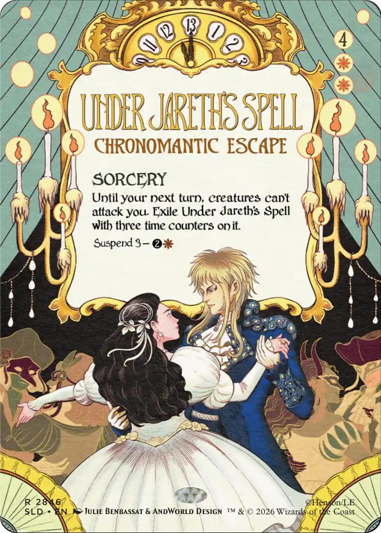 Under Jareth's Spell - Chronomantic Escape [Secret Lair Drop Series] | Cards and Coasters CA
