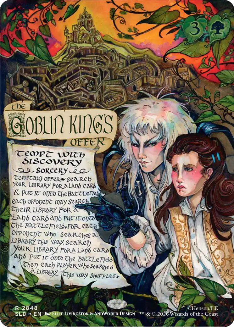 The Goblin King's Offer - Tempt with Discovery [Secret Lair Drop Series] | Cards and Coasters CA