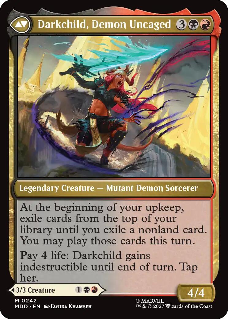 Magik, Ilyana Rasputin [Marvel: Darkhold Destiny] | Cards and Coasters CA