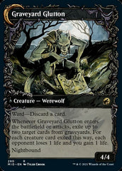 Graveyard Trespasser // Graveyard Glutton (Showcase Equinox) [Innistrad: Midnight Hunt] | Cards and Coasters CA