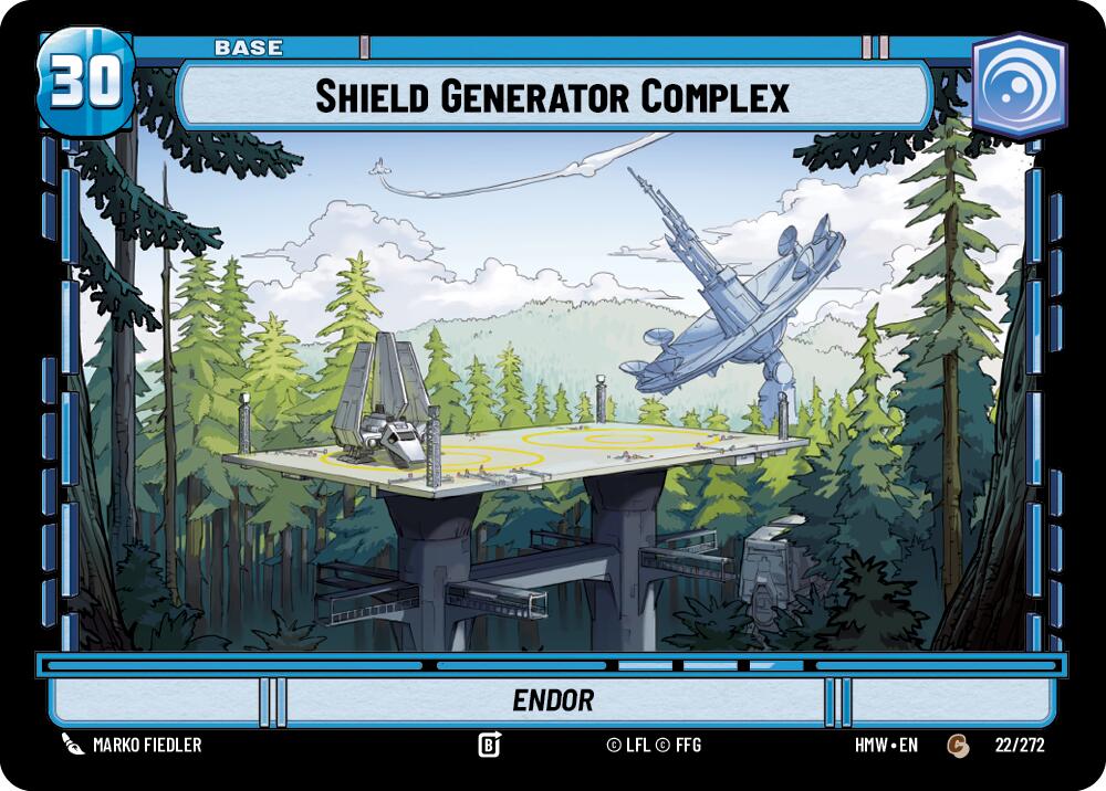Shield Generator Complex // Beast (22/272 // t05/05) (22/272 // T05/05) [Homeworlds] | Cards and Coasters CA