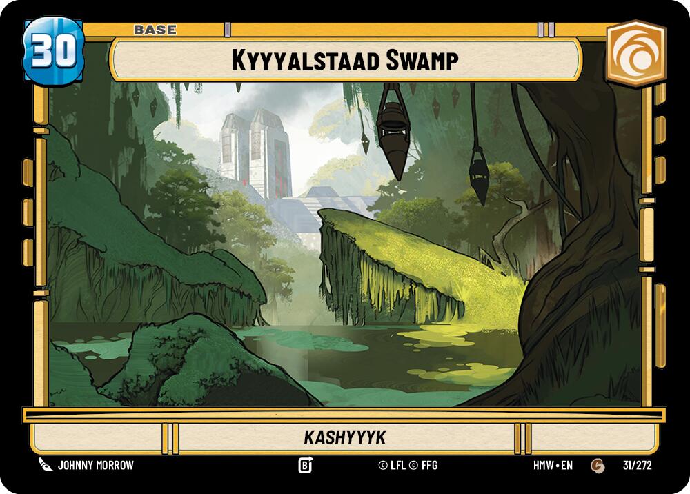 Kyyyalstaad Swamp // Shield (31/272 // T01/05) (31/272 // T01/05) [Homeworlds] | Cards and Coasters CA
