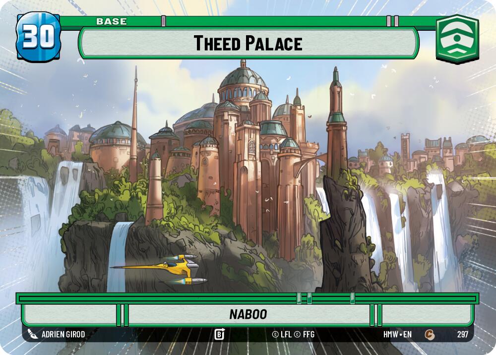 Theed Palace // Beast (297 // t08/05) (Hyperspace) (297 // T08/05) [Homeworlds] | Cards and Coasters CA